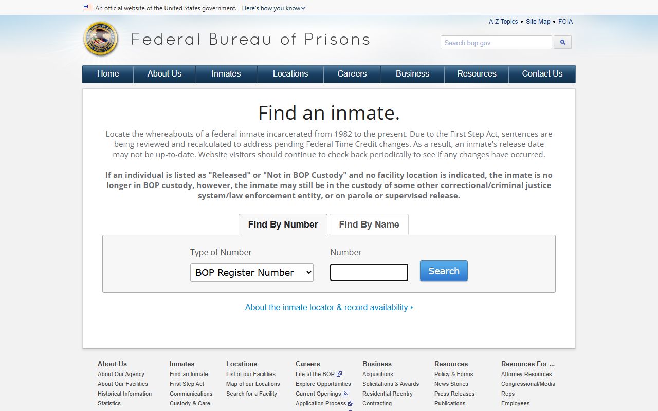 Ohio County jail mugshots federal inmate locator comparison